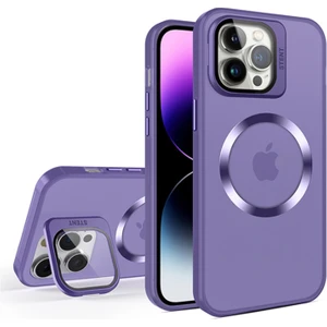 İphone 13 Pro pixel Kamera Standlı mat Kılıf magsafe Destekli darbe emici Koruycu kapak