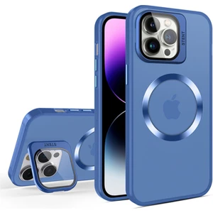İphone 11 pixel Kamera Standlı mat Kılıf magsafe Destekli darbe emici Koruycu kapak
