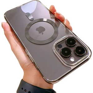 İphone 14 Kamera Çıkıntılı Kenar Renkli Kılıf magsafe Destekli darbe emici Koruycu kapak