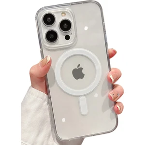 İphone 13 Kamera Çıkıntılı Kenar Renkli Kılıf magsafe Destekli darbe emici Koruycu kapak