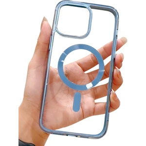 İphone 11 Kamera Çıkıntılı Kenar Renkli Kılıf magsafe Destekli darbe emici Koruycu kapak