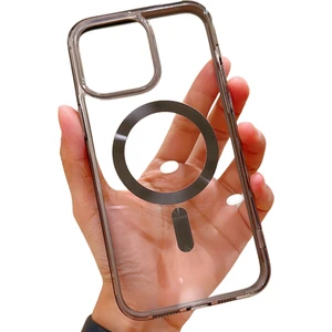 İphone 11 Kamera Çıkıntılı Kenar Renkli Kılıf magsafe Destekli darbe emici Koruycu kapak