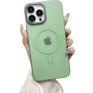 İphone 13 Pro Kamera Çıkıntılı Uyumlu magsafe Destekli Mat Mika leke tutmaz Kılıf Koruycu Kapak