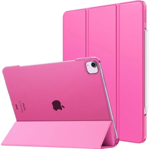 Apple iPad Air 13INÇ M2 Uyumlu Kılıf Pu Deri Smart Kalem Bölmeli Standlı Case A2898 A2899 A2907