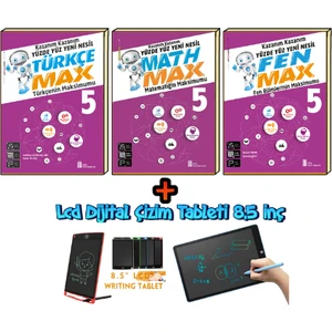 Ata Yayıncılık 5. Sınıf Yeni Nesil Türkçe Max + Math Max +Fen max+Sosyal max Soru Bankası