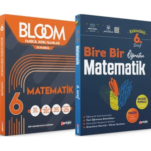 Artıbir Yayınları 6. Sınıf Bloom Matematik - Birebir Matematik Etkinlikli Soru Bankası