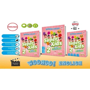 Kırmızı Beyaz Yayınlar 2. Sınıf  Woohoo ! Englısh Super Kids