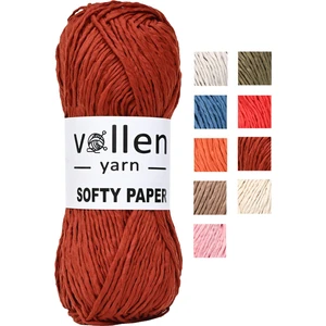 Vollen Yarn Yumuşak Rafya Kagit Ip,hobi Ipi,tığ Işi,el Örgü Ipi,çanta,supla ve Şapka Ipi,hasır