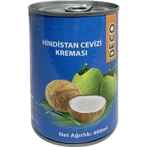 Hindistan Cevizi Kreması 400ML Coconut Cream Son Tüketim Tarihi Expiry Date: 28/02/2025