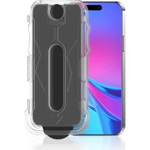 Apple iPhone 16 Pro Kolay Uygulama Aparatlı 5d Magic Privacy Glass Hayalet Cam Ekran