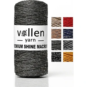 Premium Simli 100GR/150M  Polyester  Makrome Çanta Ipi , Supla Ipi,  Bileklik Ipi