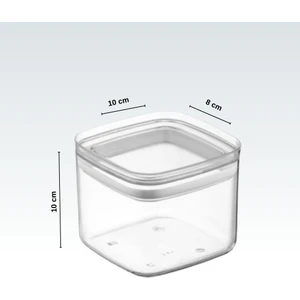 Wniltu Global 700 ml Chef Food Box Kare