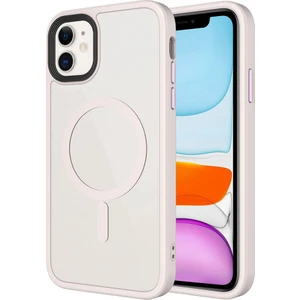 iPhone 11 Kılıf Mat Arka Yüzey Wireless Şarj Özellikli Flet Magsafe Kapak