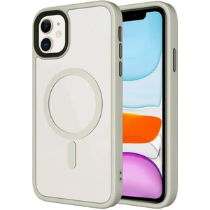 iPhone 11 Kılıf Mat Arka Yüzey Wireless Şarj Özellikli Flet Magsafe Kapak