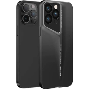 Cupcase Apple iPhone 14 Pro Max Kılıf Ultra Ince Kamera Korumalı Sert Rubber Zore Procase Kapak-Siyah