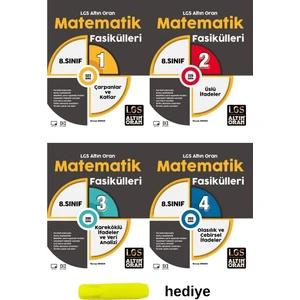 Altın Oran 8. Sınıf Matematik 1.dönem Konuları 4 Fasikül