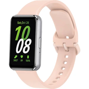 Cupcase Galaxy Fit 3 Silikon Kordon KRD-110 Strap Kayış-Pembe