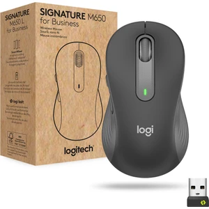 Signature M650 For Business Fare Ofis Sağ-El Rf Kablosuz + Bluetooth Optik 4000 Dpı -Siyah 910-006274