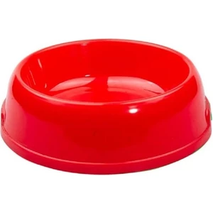 Yıldırım Pet Plastik Küçük Mama Kabı 14 x 14 x 5 cm Kırmızı
