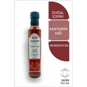 Sarı Kantaron Yağı Kantoron Yağı Içilebilir 250 Ml. Kantaron Yağı 250 cc