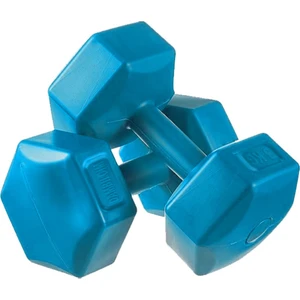 Açık Mavi 3 kg x 2 Adet 6 kg Dambıl Seti 6 kg Dumbell Set