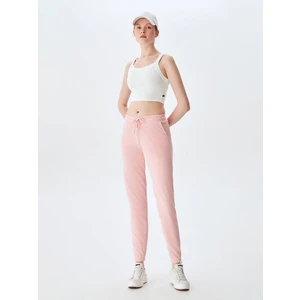 Kadın  Basıc Lastikli Lila Eşofman