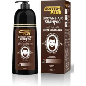 Softto Plus Brown Haır Shampoo 350 ml
