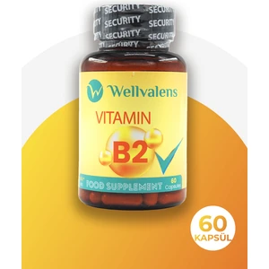 B2 Vitamini – Enerji, Göz ve Cilt Sağlığı İçin Saf Riboflavin | 50 mg | 60 Kapsül