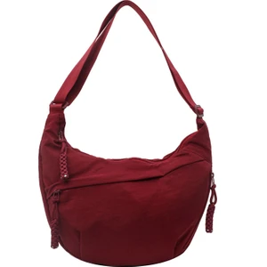 Çapraz Askılı Çanta Taşınabilir Yüksek Kaliteli Naylon Kumaş Basit Stil , Kırmızı (Yurt Dışından)