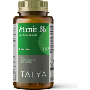 Vitamin B6 Takviye Edici Gıda 60 Tablet