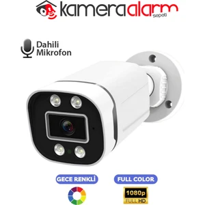 2mp Dahili Mikrofonlu 7/24 Renkli Görüşlü Ahd Kamera