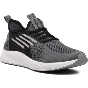 Ravello Fileli Siyah-Beyaz-Füme Unisex Spor Ayakkabı