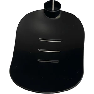 Tua Armatür Siyah Robot Duş Sistemi Sabunluk Yedek Parça