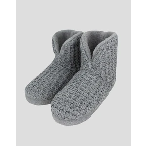 NIKOS - Örgü Detaylı Kadın Panduf