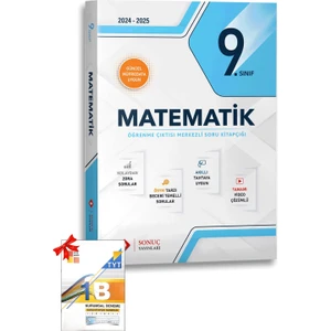 9.sınıf Matematik Modüler Set 2024-2025 Güncel Son Baskı