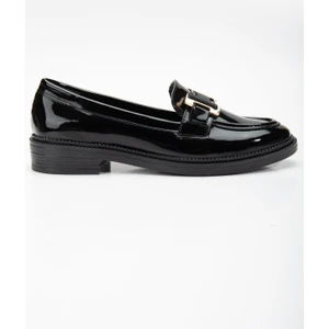 Ellolita Luxury Shoes Anna Ortopedik Taban Deri Loafer