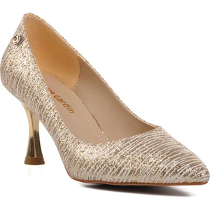 Pierre Cardin PC-54049 Altın Kadın Topuklu Ayakkabı