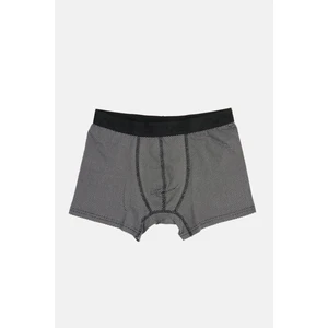 Erkek Siyah Pamuklu Esnek Desenli Boxer A32y9503