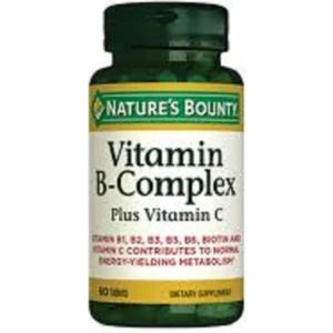 Nature's Bounty Vitamin B-Complex Plus Vitamin-C 60 Tablet