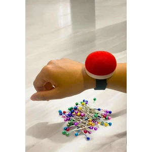 Terzi Iğnedanlık Lastikli Yapışkan Cırtlı