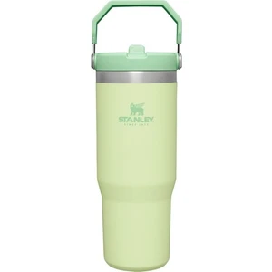 The IceFlow Flip Straw Pipetli Termos Bardak 0,89 LT Açık Yeşil