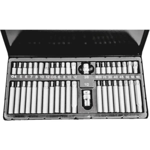 Nt Tools 42 Parça Torx, Allen ve M Tipi Bits Seti Crv NCSETBA42