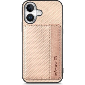 Mays Boutique IPhone 16 Için Kılıf Komple Kamera Güvenlik Rfıd Engelleme Manyetik Kart (Yurt Dışından)