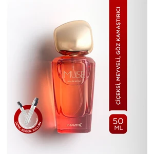Muse EDP Kadın Parfüm 50ml | Çiçeksi ve Meyveli | Frenk Üzümü, Lavanta, Yasemin, Vanilya, Misk, Amber