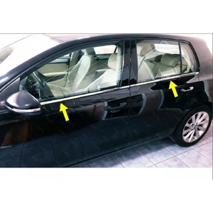 Ebal Oto VW Golf 6 Krom Cam Çıtası 4 Prç 2009-2012 Paslanmaz Çelik