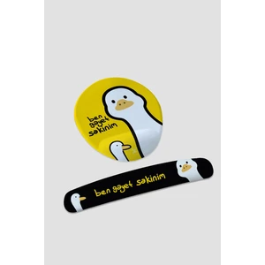 Ben Gayet Sakinim Bilek Destekli Mousepad ve Klavyepad