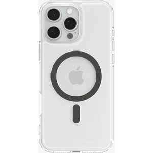 iPhone 16 Pro ince MagSafe Kılıf Ultra Hybrid Sararma Karşıtı DuraClear™ Hava Kanalı Teknolojisi™ Askeri Sınıf Koruma MagFit Graphite Şeffaf Kapak - ACS08130