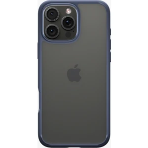 iPhone 16 Pro Max ile Uyumlu ince Kılıf Ultra Hybrid Sararma Karşıtı DuraClear™ Hava Kanalı Teknolojisi™ Askeri Sınıf Koruma Navy Blue Şeffaf Kapak - ACS07997