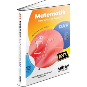 Miray Yayınları AYT Matematik Ders Anlatım Fasikülleri
