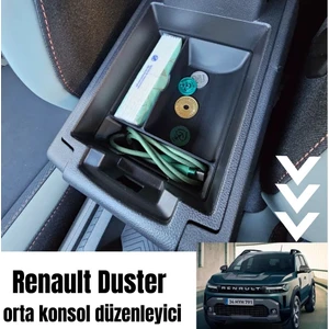 Topraks Shop Renault Duster Orta Konsol Düzenleyici (2024-2025 Model)